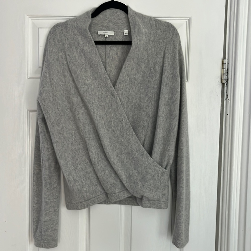 Vince Cashmere Wrap Sweater NWOT